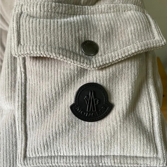 Moncler Maya Corduroy Jacket Men Size Medium (2) - Picture 3 of 8